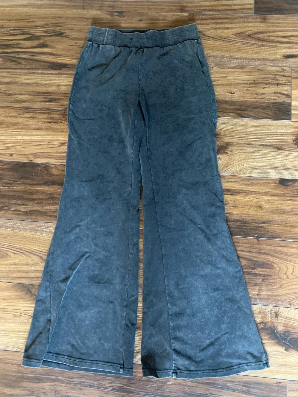 SHEIN Black Boot Cut Flare Pants